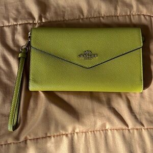 Coach Travel Wristlet Wallet